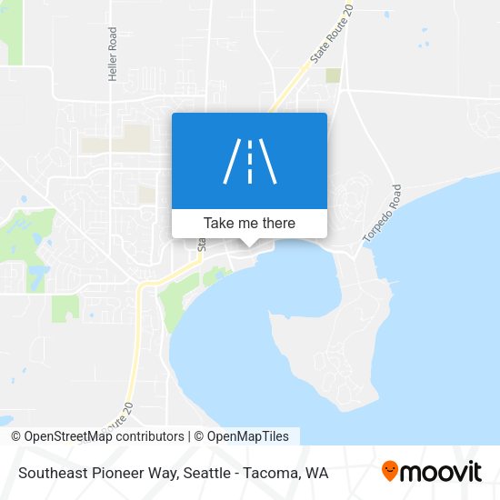 Mapa de Southeast Pioneer Way