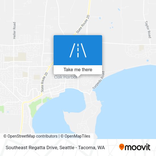 Southeast Regatta Drive map