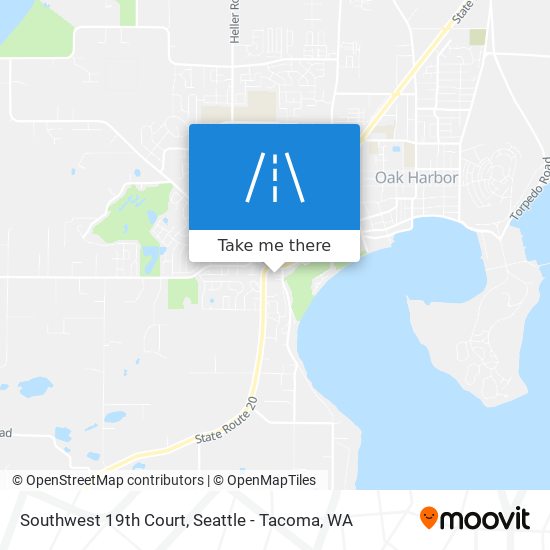 Mapa de Southwest 19th Court