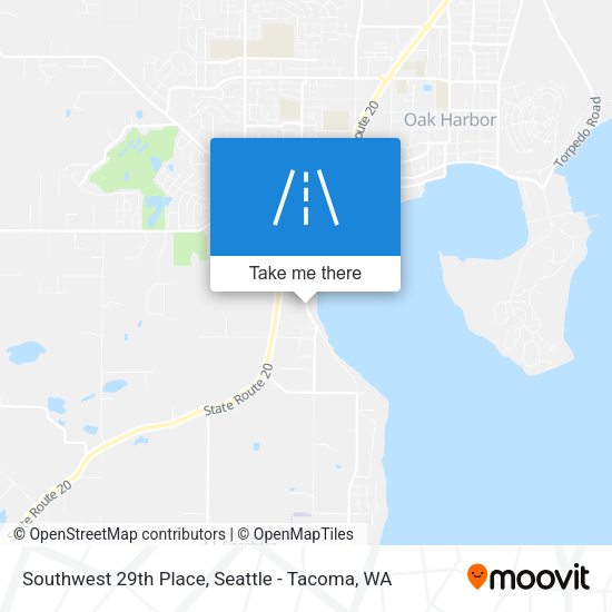 Mapa de Southwest 29th Place