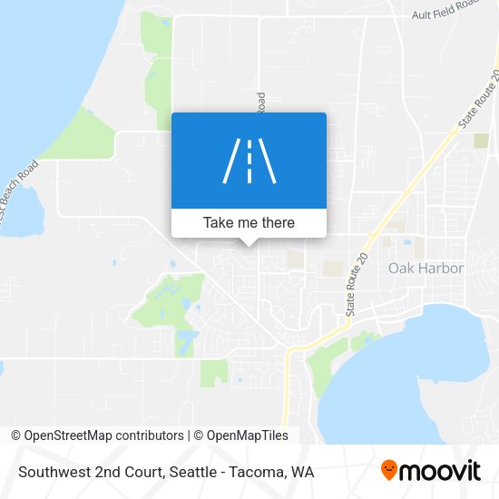 Mapa de Southwest 2nd Court