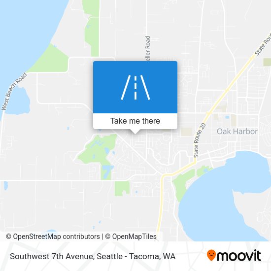 Southwest 7th Avenue map