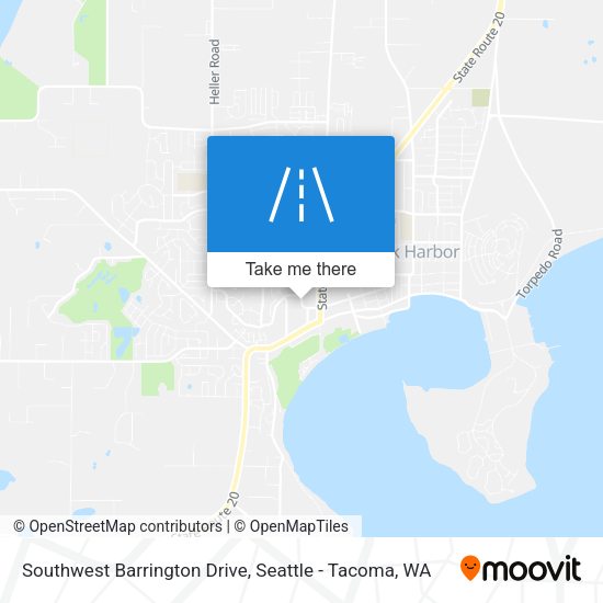 Mapa de Southwest Barrington Drive