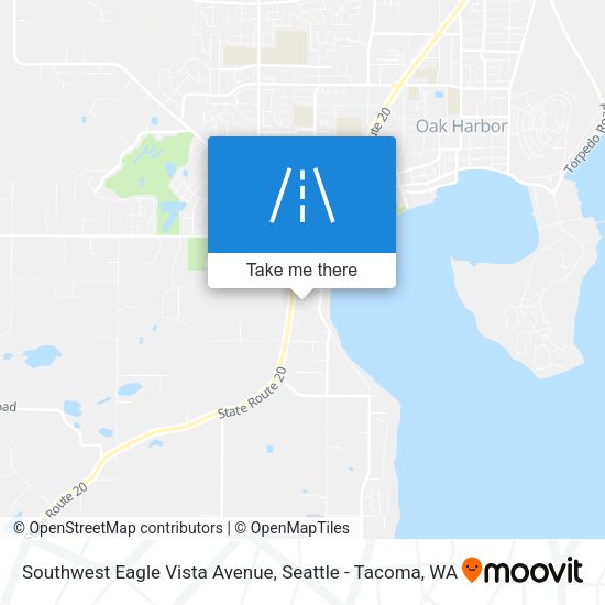 Southwest Eagle Vista Avenue map