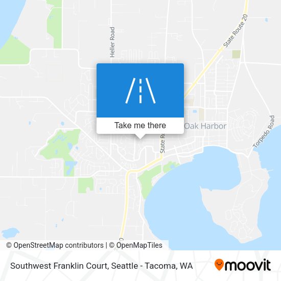 Mapa de Southwest Franklin Court