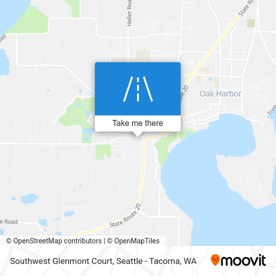 Southwest Glenmont Court map