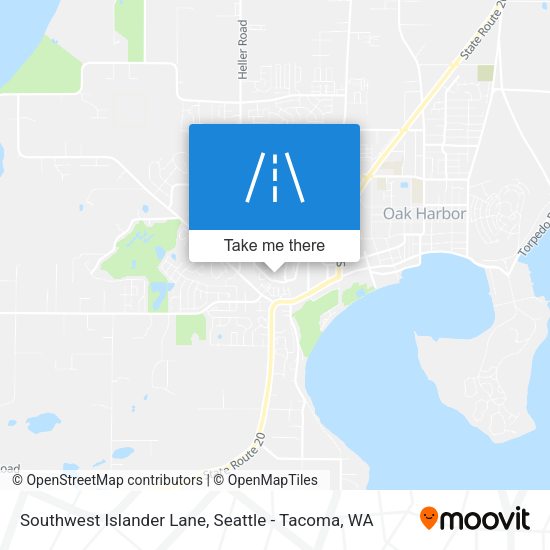 Mapa de Southwest Islander Lane