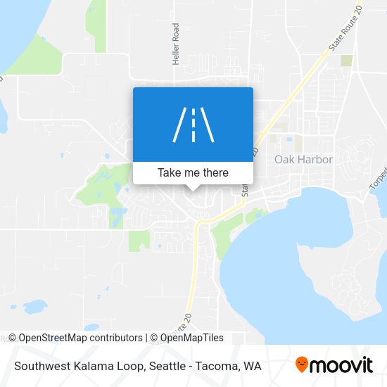 Mapa de Southwest Kalama Loop
