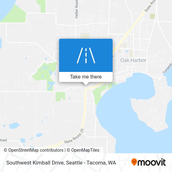 Mapa de Southwest Kimball Drive
