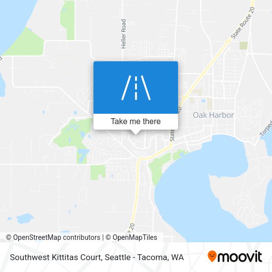Southwest Kittitas Court map