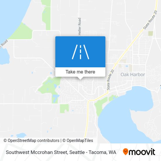 Southwest Mccrohan Street map