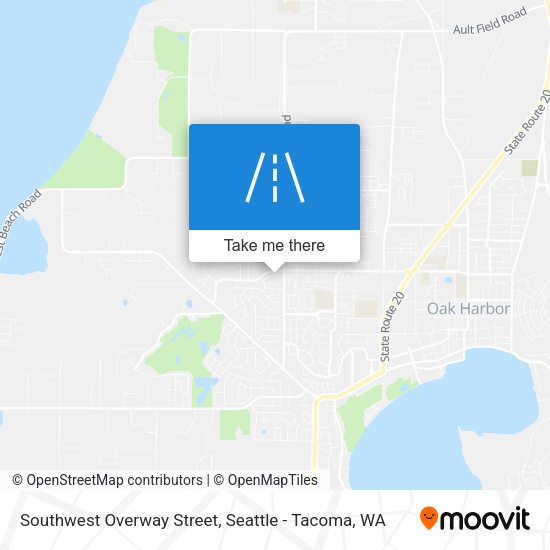 Mapa de Southwest Overway Street
