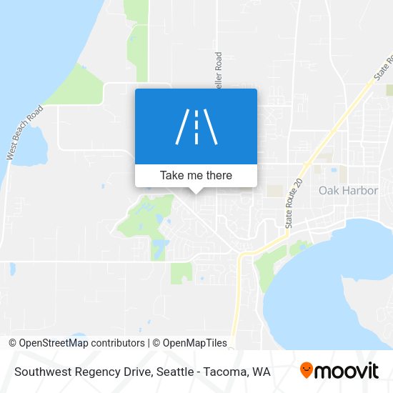 Southwest Regency Drive map