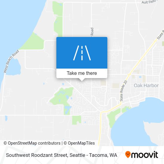 Southwest Roodzant Street map