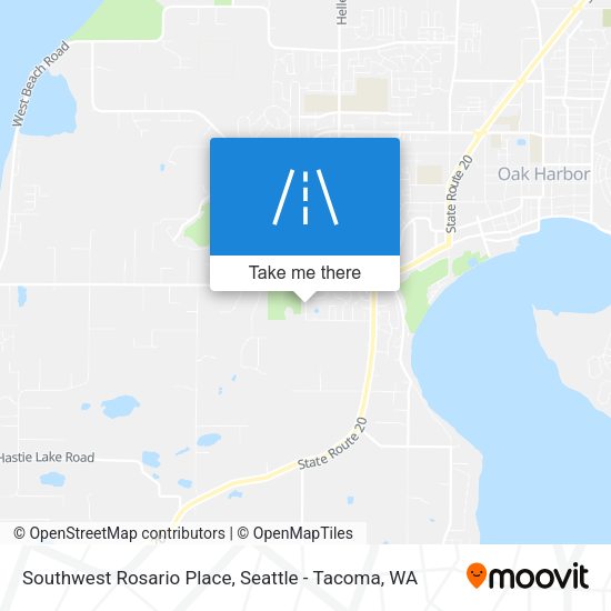 Mapa de Southwest Rosario Place