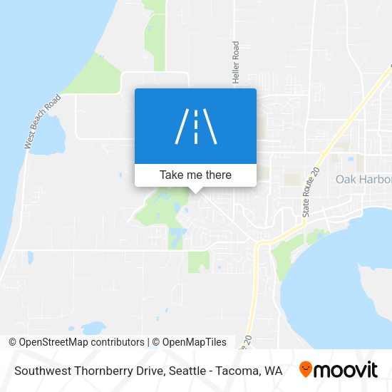 Mapa de Southwest Thornberry Drive