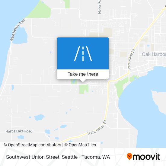 Southwest Union Street map