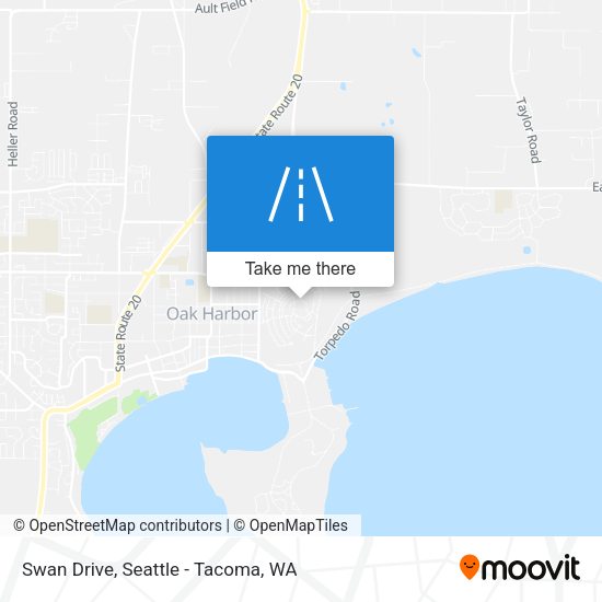 Mapa de Swan Drive