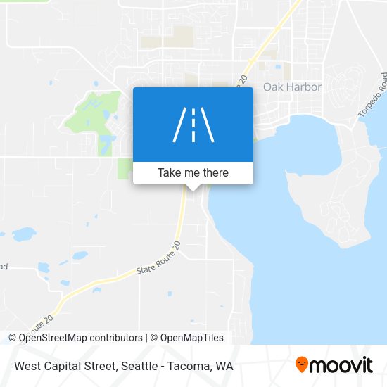 West Capital Street map
