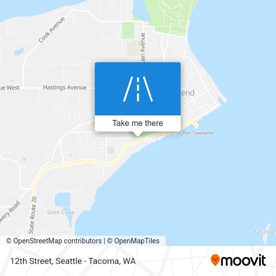 12th Street map