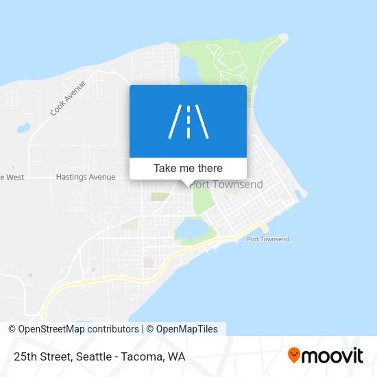 Mapa de 25th Street