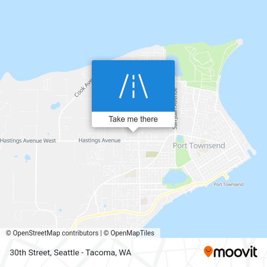 Mapa de 30th Street