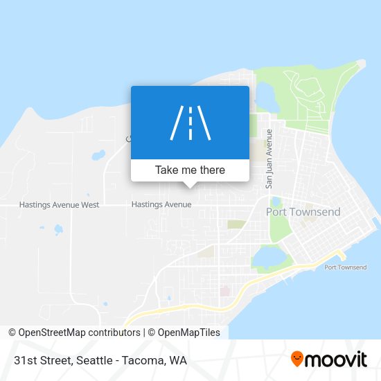 31st Street map