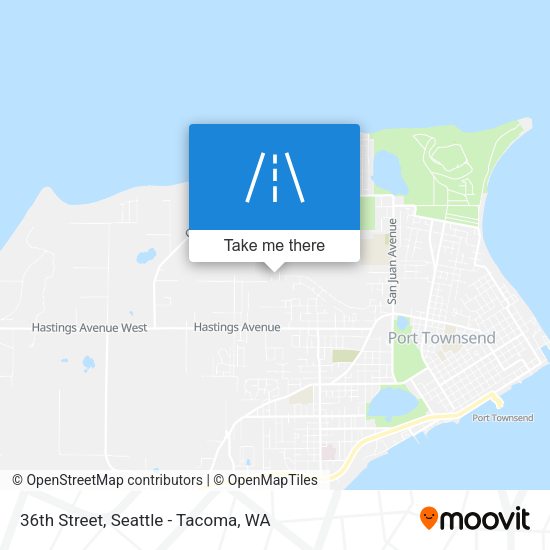 36th Street map