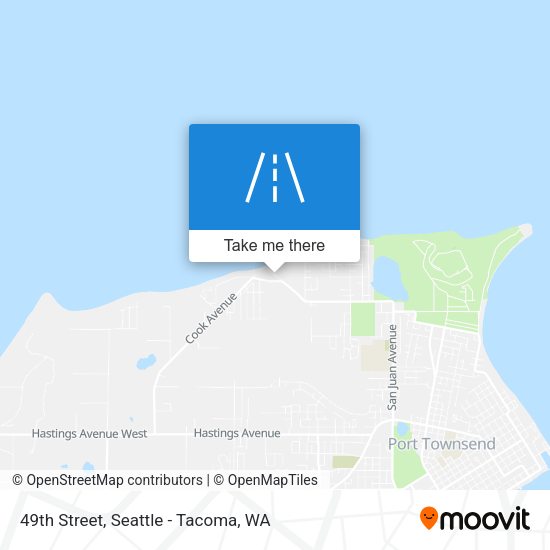 49th Street map