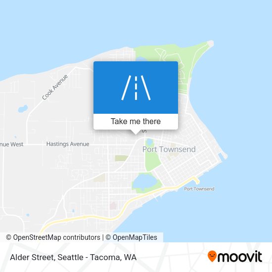 Mapa de Alder Street