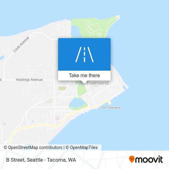 Mapa de B Street