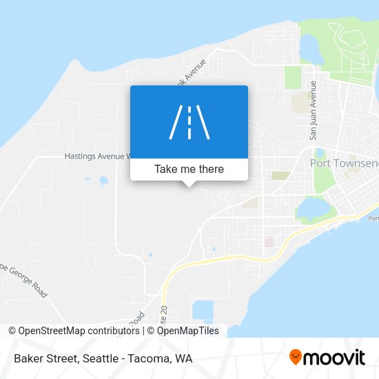 Baker Street map
