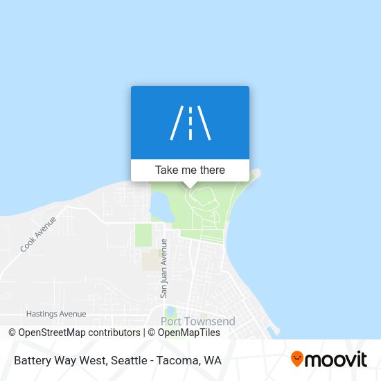 Battery Way West map