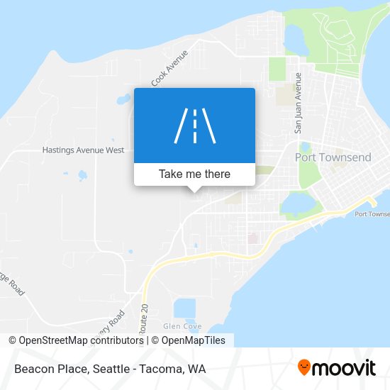 Mapa de Beacon Place