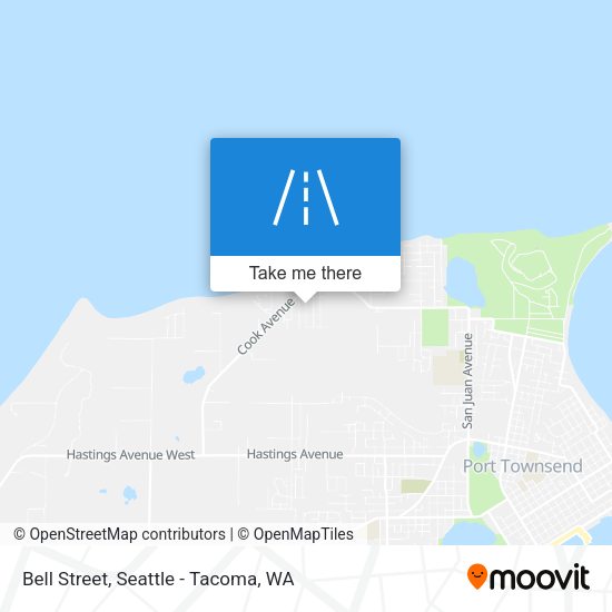Bell Street map