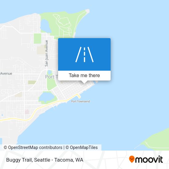 Buggy Trail map