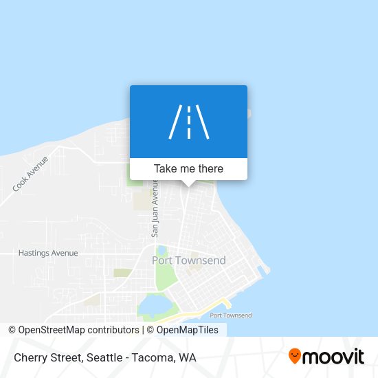 Mapa de Cherry Street