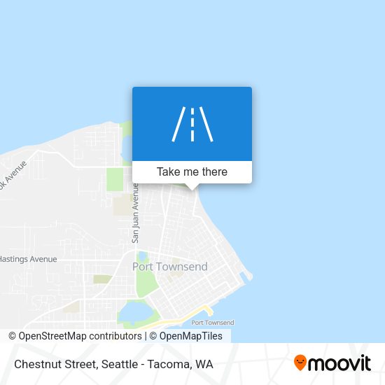 Mapa de Chestnut Street