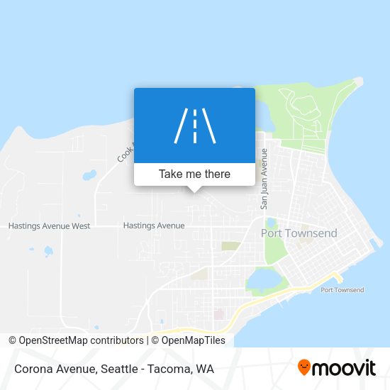 Corona Avenue map