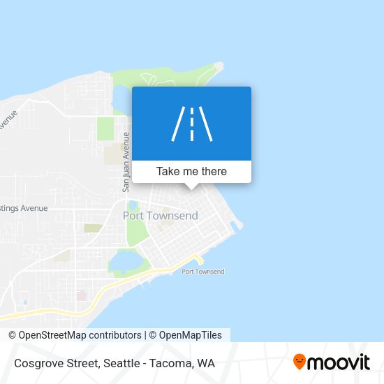Mapa de Cosgrove Street