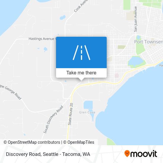 Mapa de Discovery Road