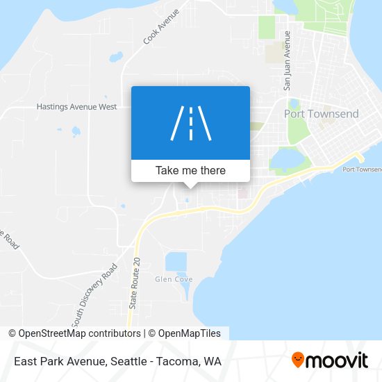Mapa de East Park Avenue