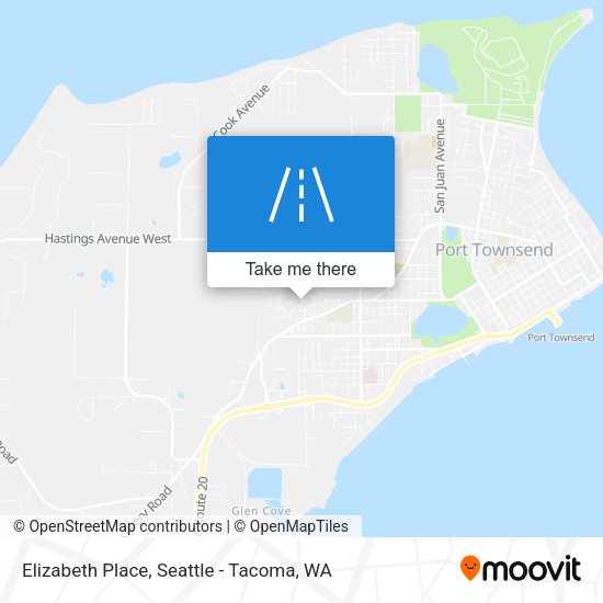 Elizabeth Place map