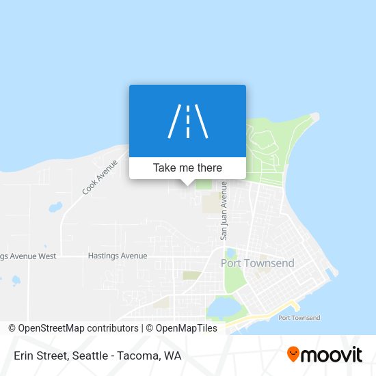 Erin Street map