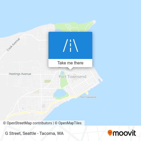 Mapa de G Street