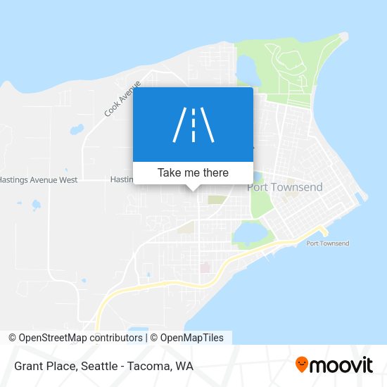 Mapa de Grant Place
