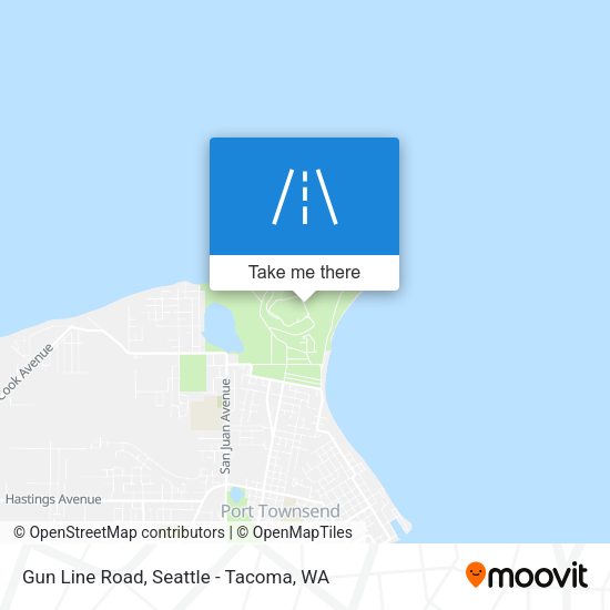 Mapa de Gun Line Road