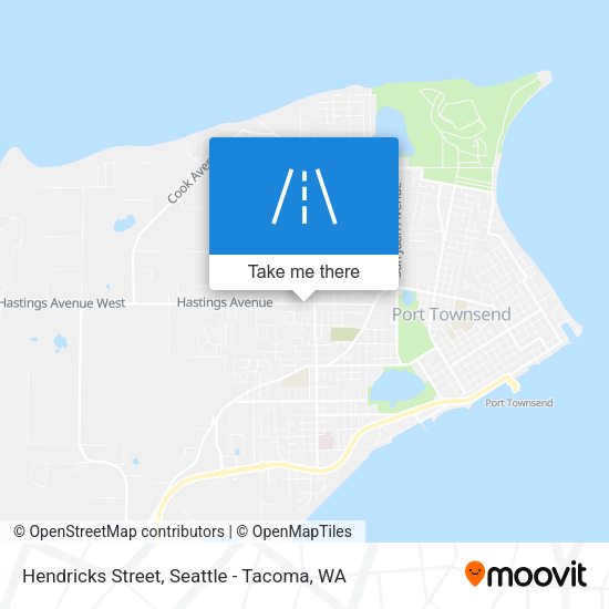 Hendricks Street map