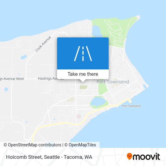 Mapa de Holcomb Street