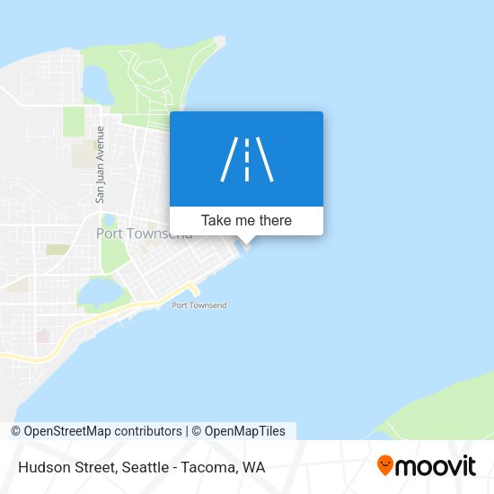 Hudson Street map